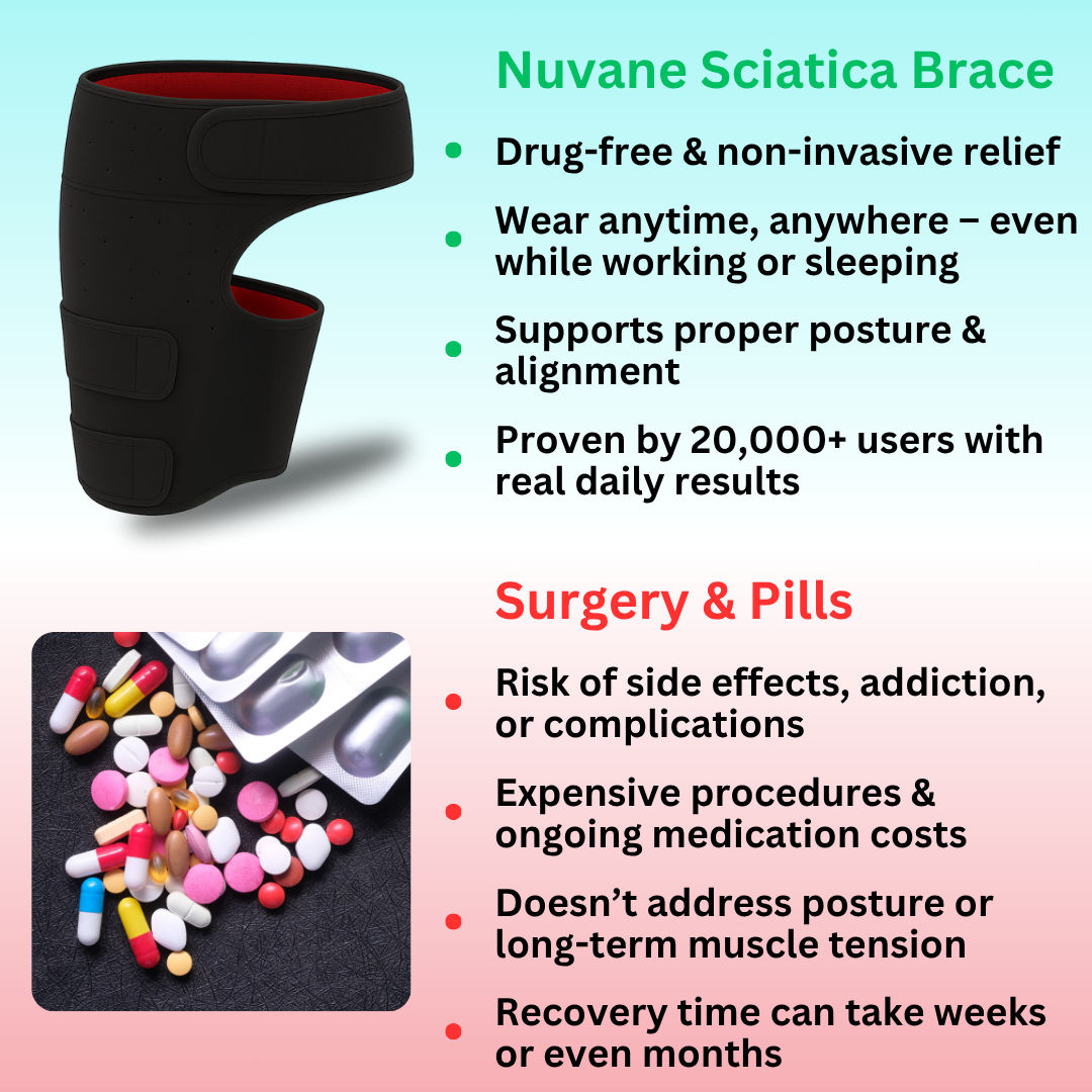 Nuvane Sciatica Leg brace